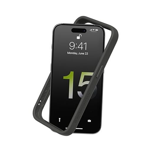Bumper Case Compatible with [iPhone 15 Pro] | iPhone 15 Pro - Graphite