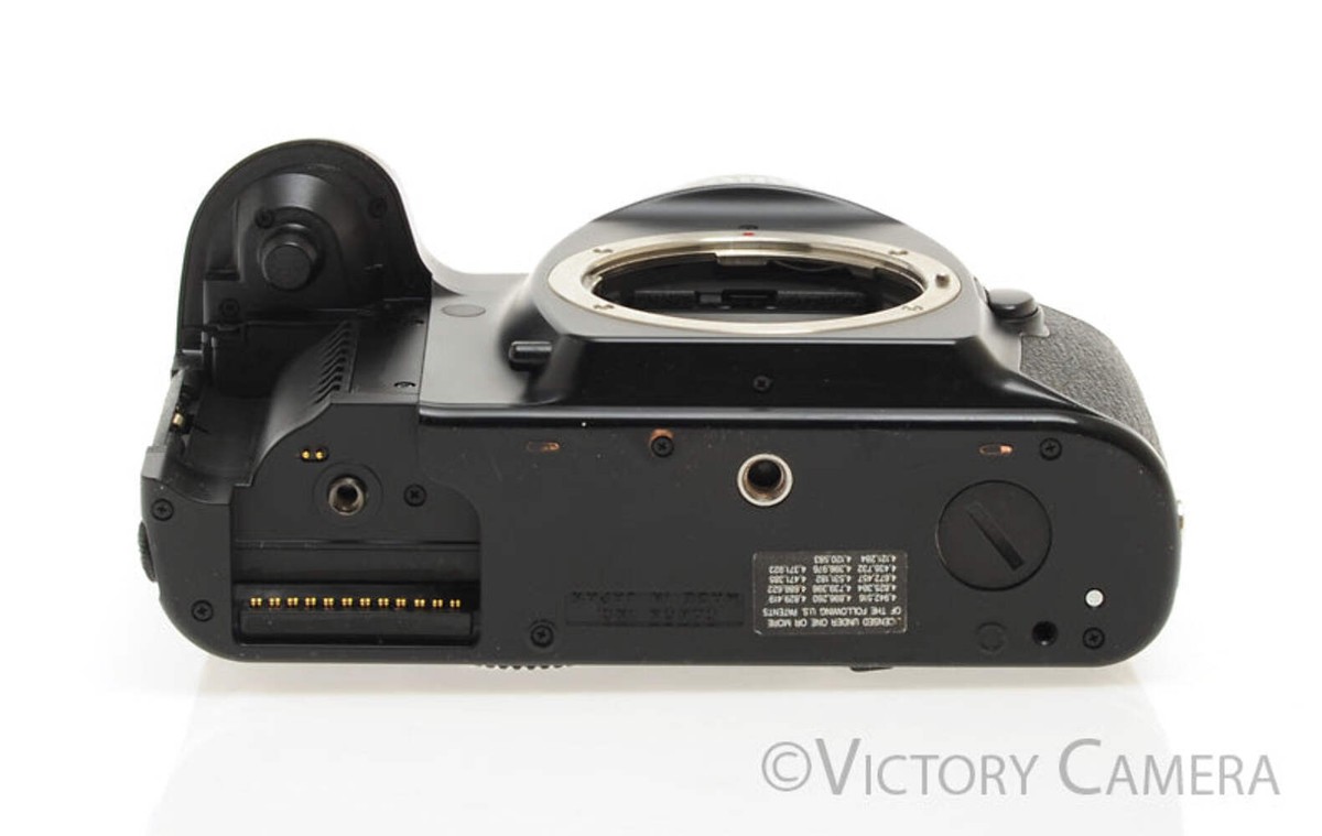 Canon EOS-1N Black Autofocus 35mm FILM SLR -BC ERROR, AS IS- [AS