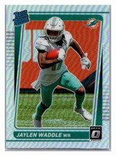 2021 Panini Donruss Optic - Rated Rookie #208 Jaylen Waddle (RC) Holo TC6504