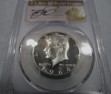 1964 KENNEDY HALF DOLLAR PR69 (ULTRA RARE POP 10) Thomas Cleveland WHITE CAMEOS