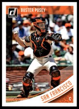 2018 Donruss #167 Buster Posey Career Stat Line