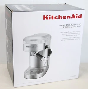 KitchenAid Metal Semi-Automatic Espresso Machine Silver KES6503SX Free Shipping!