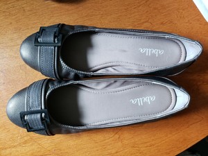 abella shoes silver