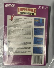 Nintendo - NES - SEI Impossible Mission II - Factory Sealed