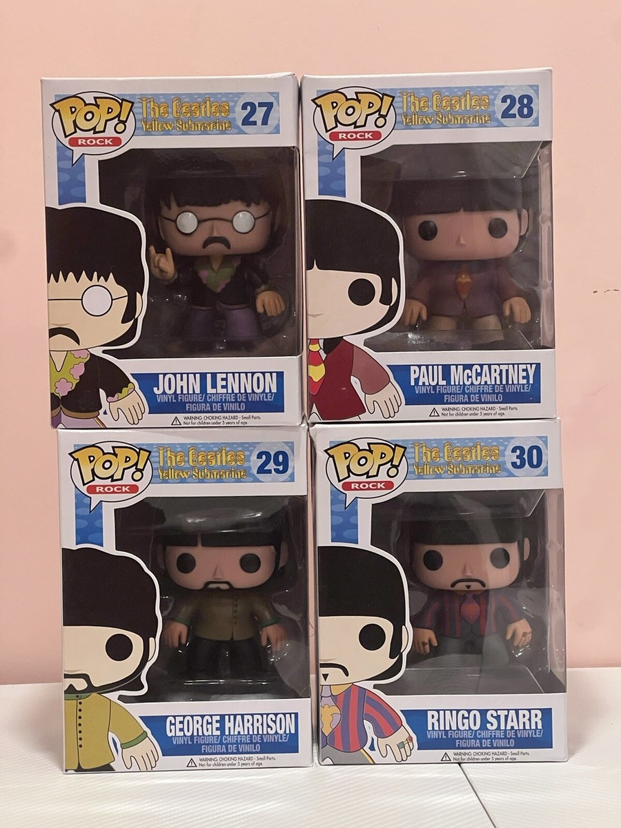 ファンコ Funko Pop! The Beatles ビートルズ 3体セット Funko The Beatles Yellow Submarine POP Rocks George Harrison