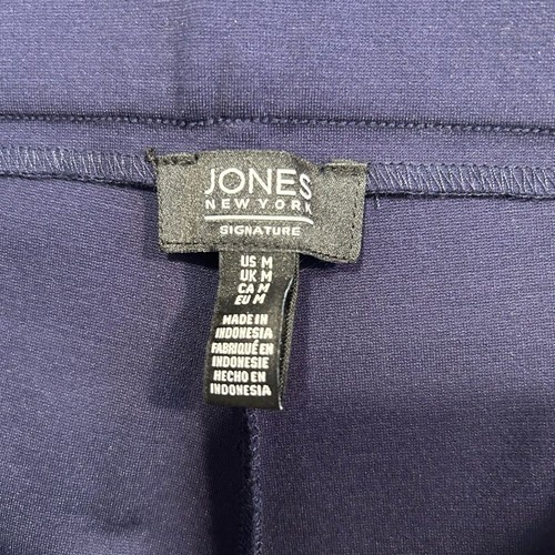 Jones New York Women’s Size Medium Pull On Compression Pants New With Tags Blue - Picture 6 of 7