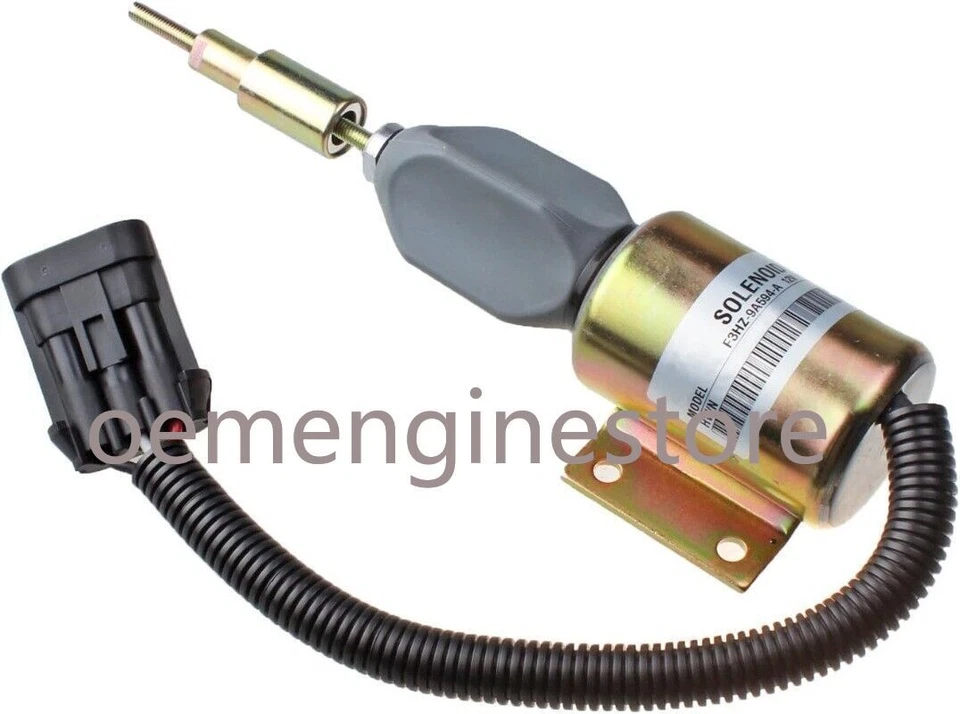 SA-4273-12 Fits For 1987 Ford B700 F600 F700 12V Fuel Shutoff Solenoid Valve - Image 3 of 4