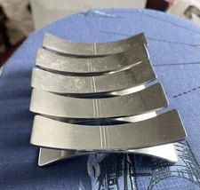 Letang & Remy French 5 Mid Century Knife Rests Vintage Inox Stainless Steel