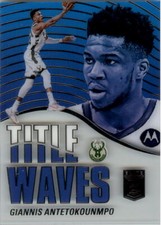 2021-22 Elite Title Waves #1 Giannis Antetokounmpo - NM-MT