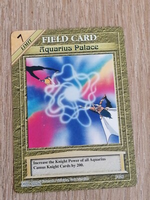 Knights of the Zodiac TCG Master of Sanctuary, Feldkarte F-026