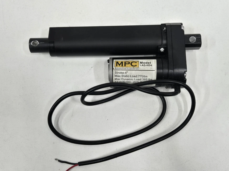 MPC  Heavy Duty  Linear Actuator 4" Stroke  770 Lb Max Static Load 12V DC - Image 2 of 4