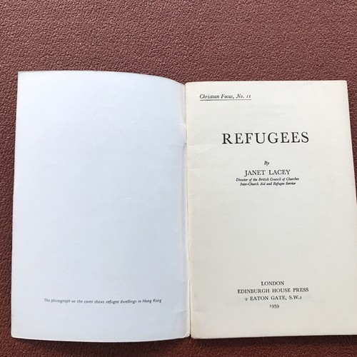 Refugees, Janet Lacey 1959 Booklet - Picture 3 of 10