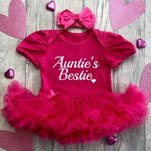 aunties bestie baby outfit
