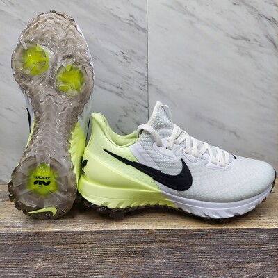 Nike Air Zoom Infinity Tour Golf Shoes White Black Volt CT0540-110 Mens 9.5 Nike Air Zoom Infinity Tour Golf Shoes White Black Volt  main image 2