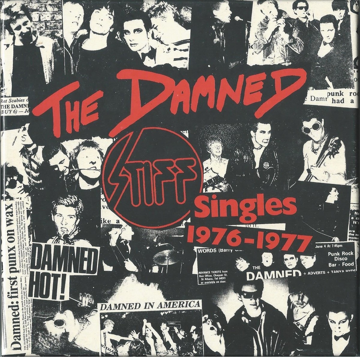 THE DAMNED Stiff Singles 1976-1977 SEALED Five 7 THE DAMNED Stiff Singles 1976-1977 SEALED Five 7