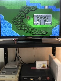 Final Fantasy I & II Nintendo Famicom 1994 Square SQF-FO Role Playing Japanese