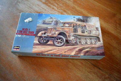 Hasegawa Model Kit MT11 Sd.Kfz 7 8 Ton Half Track Tank NEW SEALED