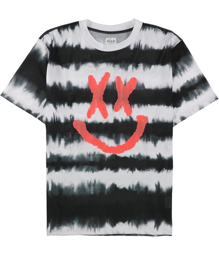 GUESS Mens Tie Dye Graphic T-Shirt 