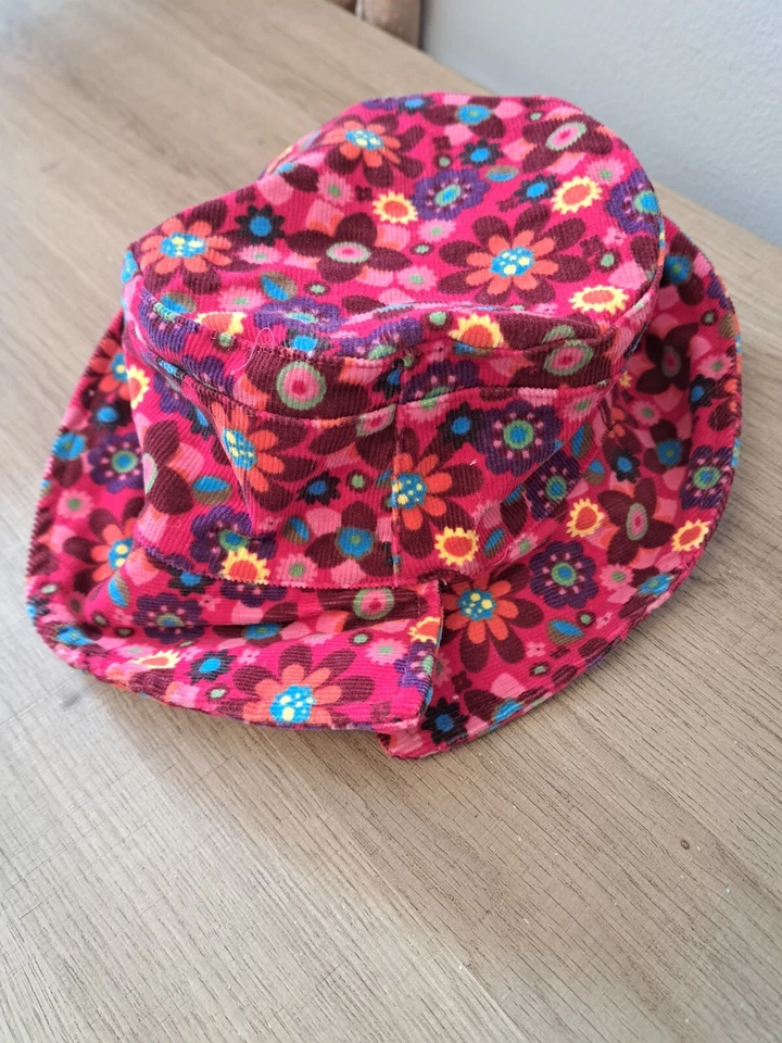 Sombrero rosa floral The Children's Place niñas talla 36MON-4T Foto 2 de 4