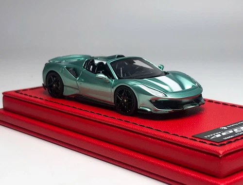 RW 1:64 488 Pista Convertible Super Racing Sport Modell Diecast Resin Auto Neu - Bild 4 von 10