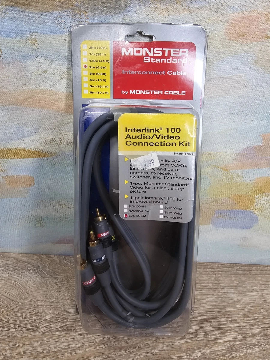 25+ Monster RCA Male Video Cables & Interconnects for sale