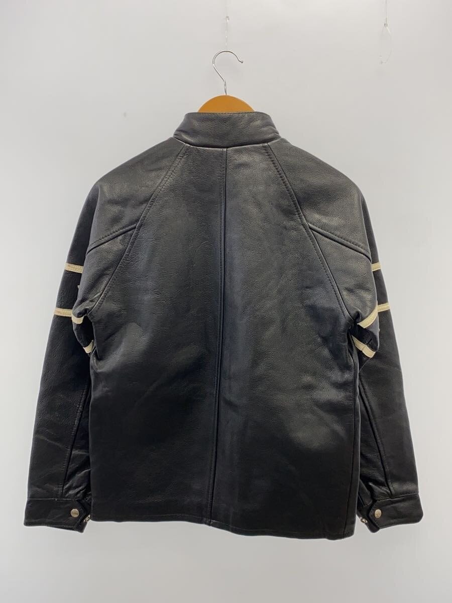 Schott trucker Jacket black S Used | eBay