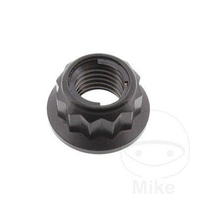 JMP Bundmutter selbstsichernd B 1 Stück schwarz Fla passend für Suzuki SV 650 A 1999-2024