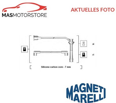 ZÜNDLEITUNGSSATZ ZÜNDKABEL MAGNETI MARELLI 941285090845 A FÜR SUZUKI BALENO