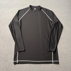 FootJoy Base Layer Shirt Mens XL Black FJ Performance Athleisure Golf Adult