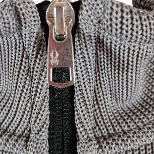 Giacca Spyder donna XL grigia full zip foderata in pile minimalista outdoor abbigliamento attivo - Foto 7 di 11