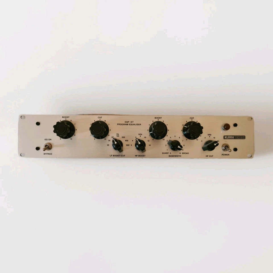 Klark Teknik EQP-KT Pultec Style Tube Valve Eq Induction JJ Tubes - Image 2 of 4