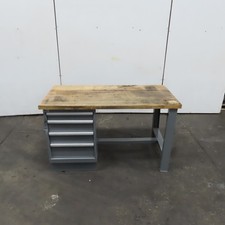 Lista 60 X 30 X 35 H 4-drawer Industrial Work Bench Table Station Cabinet Desk