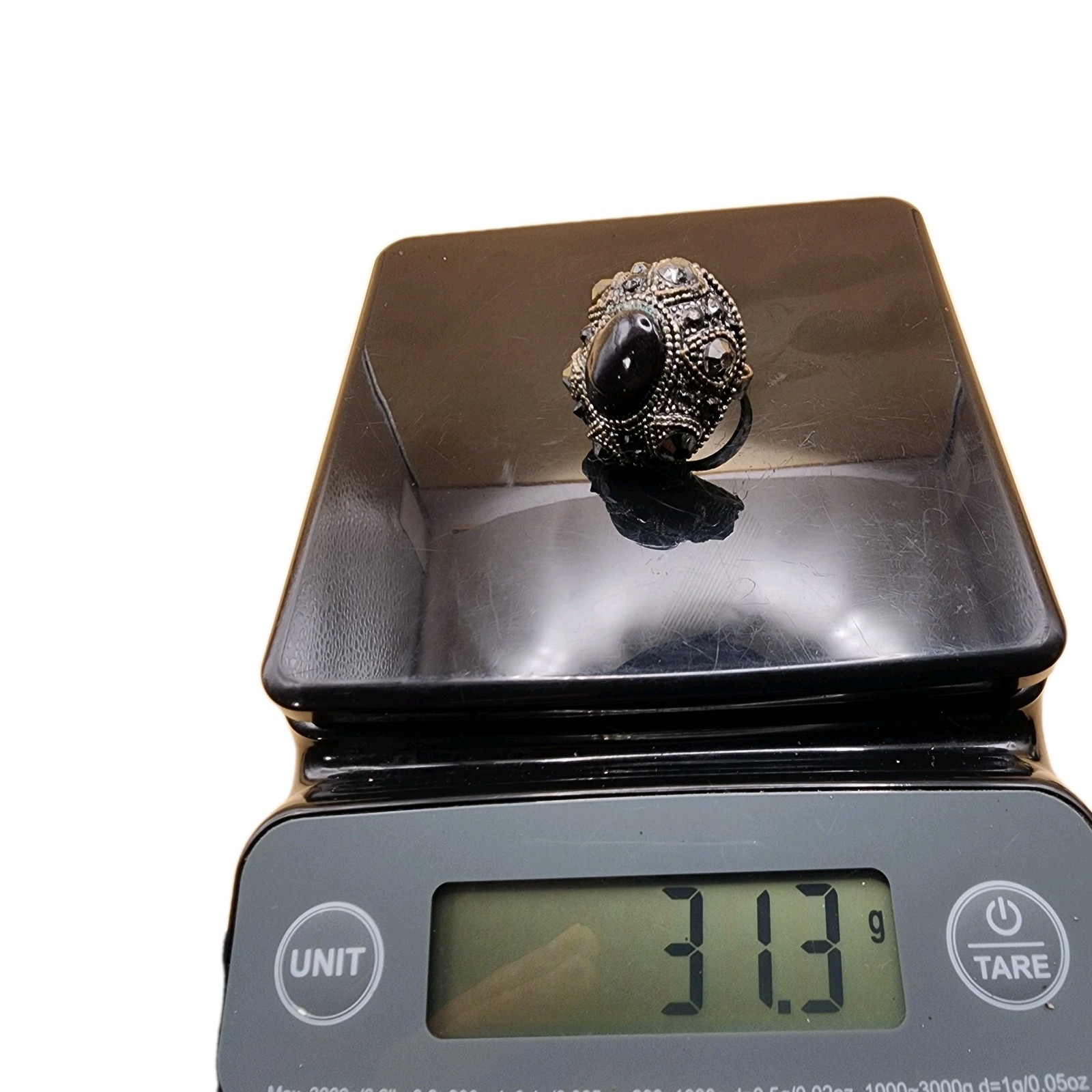 Chunky Black Bubble Statement Set: Bib Necklace, … - image 9