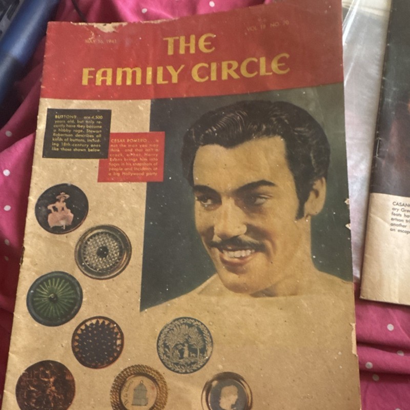 The Family Circle May 1941 Vol 18 Illustrated Magazine Hollywood Advertising