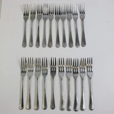 Lot of 20 Vollrath VOL1 Forks Flatware Stainless Steel 18/10 Glossy Finish