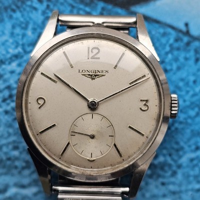 Vintage Longines Hand-Winding Men's Wristwatch Cal Ref 6666