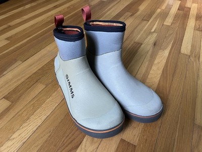Simms Challenger Waterproof Ankle Boots, Grey Mens 9