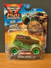 NEW Monster Jam 1:64 Mud Blasters GRAVE DIGGER Spin Master SHIPS IMMEDIATELY