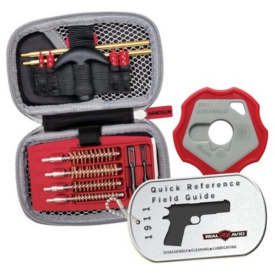 Comprehensive 1911 Cleaning Kit with Bushing Wrench & Field Guide - All Calibers