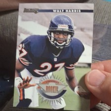 Donruss 1996 Walt Harris Rookie Chicago Bears Football Card #230. rookie card picture