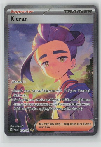 Kieran [SV: Prismatic Evolutions - 174/131] NM EN
