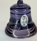 New ListingFenton Lavender Glass Bell Paperweight 2001 Pioneers Bell South