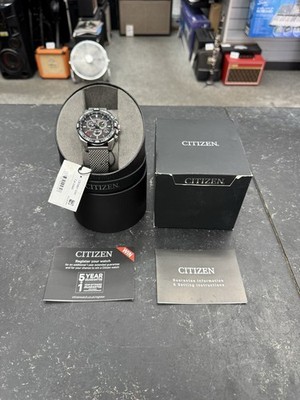 Citizen Promaster Navihawk A-T Eco-drive Radio Controlled CB5887-55H Sapphire