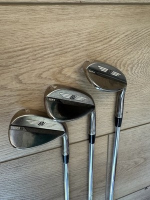 Titleist Vokey wedge set SM8- 50, 54, 60. DG S200 Flex