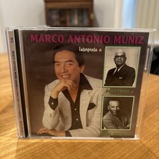 Marco Muniz Antonio Interpreta A Pedro Flores Y Rafael Hernandez CD BMG M2