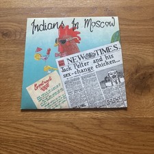 INDIANS IN MOSCOW JACK PELTER KNK 1004 WHITE VINYL 1984 VG+