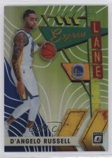 2019 Donruss Optic Express Lane Lime Green Prizm /149 D'Angelo Russell #21 7qt