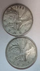 1953 Canada 25 Cent Large Date + Small Date - 7215