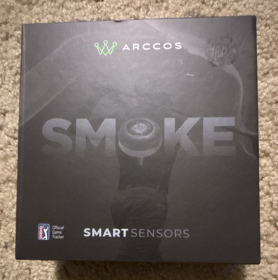Arccos Smoke Smart Sensors Golf Club Tracking System - Black, Indoor/Outdoor