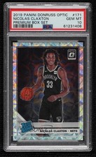 2019 Donruss Optic Rated Premium Box Set Prizm Nic Claxton Nicolas Rookie RC 7iu